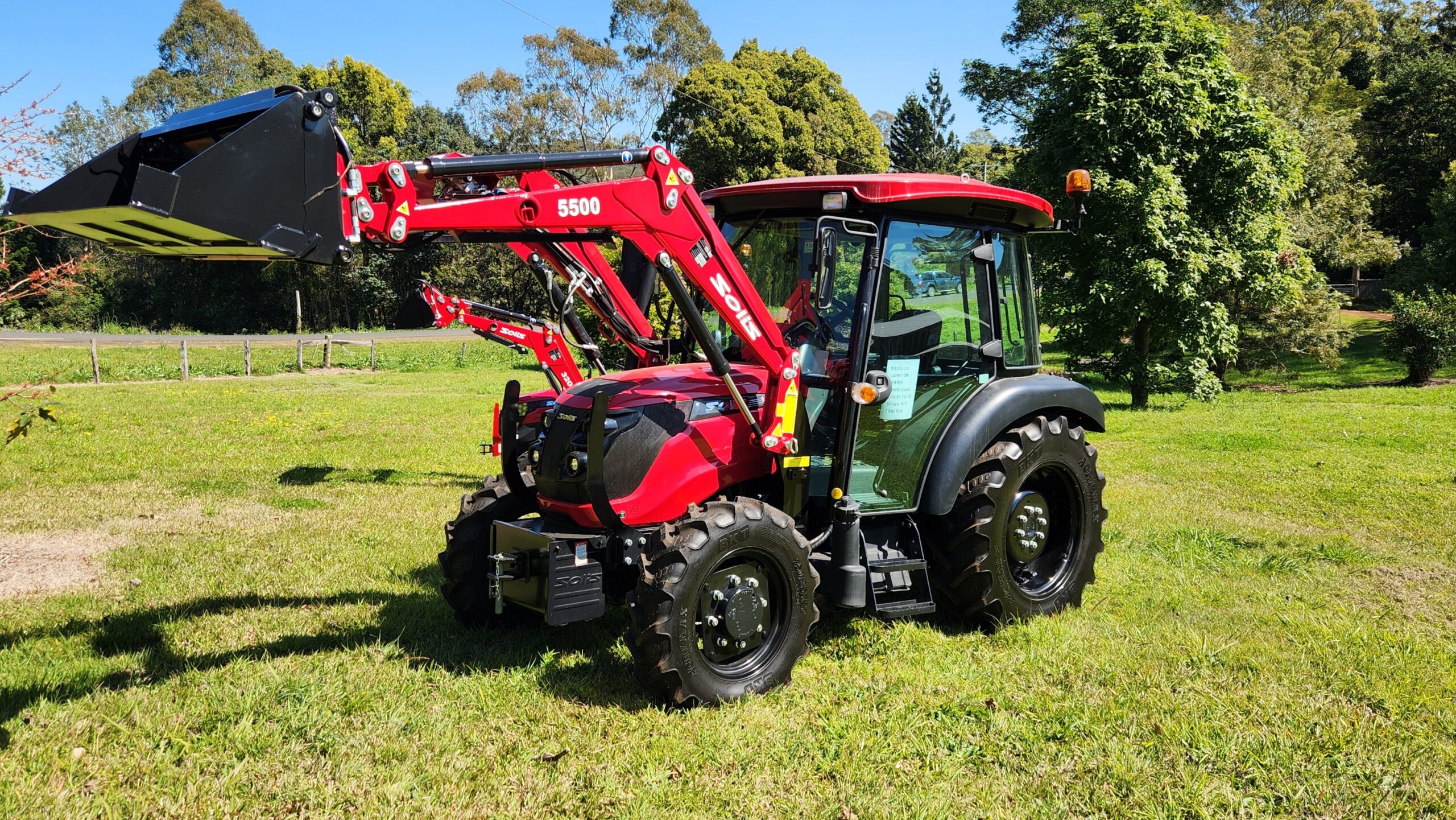 Solis S50 Air Cabin 4 in 1 Loader