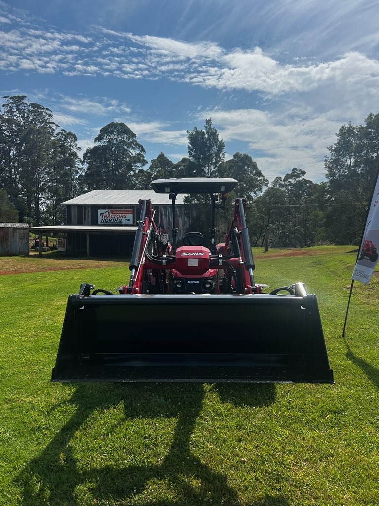 SOLIS S90 ROPS with 4 in 1 loader