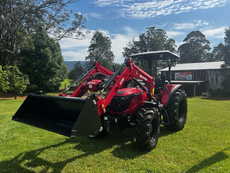 SOLIS S90 ROPS with 4 in 1 loader