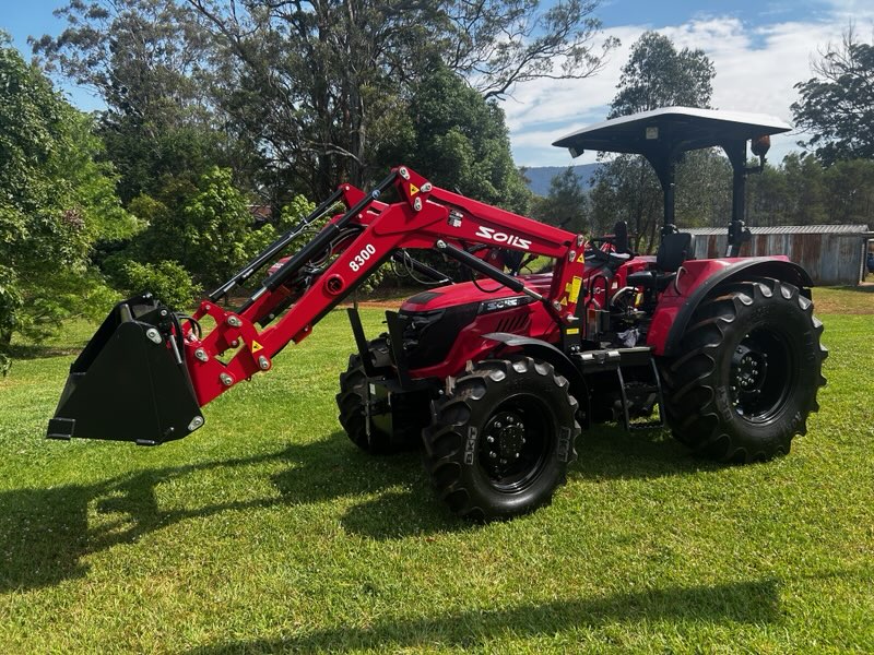 SOLIS S90 ROPS with 4 in 1 loader
